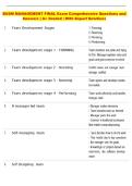 BUSM MANAGEMENT FINAL Exam Comprehensive Questions and  Answers &vert; A&plus; Graded &vert; With Expert Solutions 