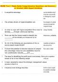 BUSM Test 1 Study Guide Comprehensive Questions and Answers &vert;  A&plus; Graded &vert; With Expert Solutions 