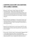 CANFITPRO EXAM SCRIPT 2026 QUESTIONS WITH CORRECT ANSWERS