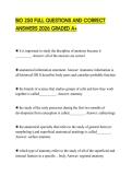BIO 250 FULL QUESTIONS AND CORRECT ANSWERS 2026 GRADED A&plus;