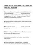 CANNON CTFA FINAL PAPER 2026 QUESTIONS WITH FULL ANSWERS