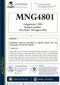 MNG4804 Assignment 2 &lpar;QUALITY ANSWERS&rpar; 2026