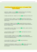 CAAN Exam Questions and Answers &vert; A&plus; Graded &vert; With  Expert Solutions