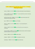 CAPA certification Exam Questions and Answers &vert; A&plus; Graded &vert;  With Expert Solutions