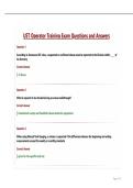 UST Operator Training Exam Questions and Answers&period;