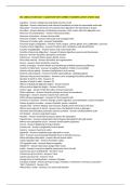 BSC 2086 BUNDLED QUESTIONS ANSWERED CORRECTLY LATEST UPDATE 2026&sol;2027