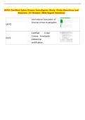 IAFCI Certified Cyber Crimes Investigator Study  Guide Questions and  Answers &vert; A&plus; Graded &vert; With Expert Solutions