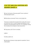 CCHI TEST BANK 2026 QUESTIONS WITH ANSWERS GRADED A&plus;