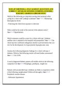 NURS 497 MIDTERM 2- ONLY KAHOOT&sol; QUESTIONS AND CORRECT  DETAILED ANSWERS &lpar;VERIFIED ANSWERS&rpar; &vert;ALREADY  GRADED A&plus;&vert;&vert;BRAND NEW&excl;&excl;