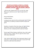 NUR 497 EAQ &num;5 MEDICAL SURGICAL & PHARM  QUESTIONS AND CORRECT DETAILED ANSWERS  &lpar;VERIFIED ANSWERS&rpar; &vert;ALREADY GRADED A&plus;&vert;&vert;BRAND  NEW&excl;&excl;