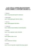 CATC FINAL PAPER 2026 QUESTIONS WITH CORRECT ANSWERS GRADED A&plus;