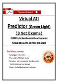 Virtual ATI Comprehensive Predictor Exam Sets 1&ndash;3 &ndash; ATI Nursing Education &ndash; Full Practice Exam Questions with Rationales for NCLEX Preparation