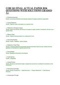 COB 241 FINAL ACTUAL PAPER 2026 QUESTIONS WITH SOLUTIONS GRADED A&plus;