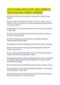COG170 FINAL EXAM SCRIPT 2026 COMPLETE QUESTIONS AND CORRECT ANSWERS
