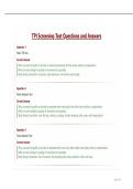 TPI Screening Test Questions and Answers&period;