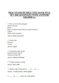 PKSC EXAMS BUNDLE TEST BANK FULL SET 2026 QUESTIONS WITH ANSWERS GRADED A&plus;