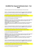 CALMHSA Peer Support Certification Exam &ndash; Test Bank 2026