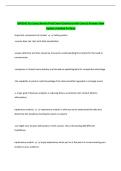 ISM3541 Fsu Lance Kerwin Final Exam Questions with Correct Answers New  Update
