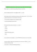 L3 CERAD theory Exam Questions with Correct Answers 100&percnt; Verified 