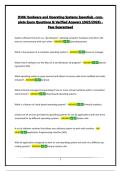 D386 Hardware and Operating Systems Essentials -complete Exam Questions & Verified Answers &lpar;2025&sol;2026&rpar; - Pass Guaranteed