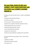 PN 2005 FINAL EXAM SOLVED 100&percnt; CORRECT STUDY GUIDE QUESTIONS AND SOLUTIONS 2026 CORRECT ANSWERS GRADED A&plus;