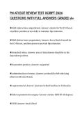 PN ATI EXIT REVIEW TEST SCRIPT 2026 QUESTIONS WITH FULL ANSWERS GRADED A&plus;