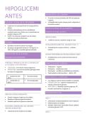 Hipoglicemiantes y hipolipemiantes resumido