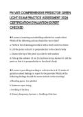 PN VATI COMPREHENSIVE PREDICTOR GREEN LIGHT EXAM PRACTICE ASSESSMENT 2026 CERTIFICATION EVALUATION EXPERT CHECKED