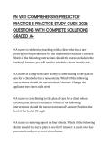 PN VATI COMPREHENSIVE PREDICTOR PRACTICE B PRACTICE STUDY GUIDE 2026 QUESTIONS WITH COMPLETE SOLUTIONS GRADED A&plus;