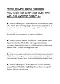 PN VATI COMPREHENSIVE PREDICTOR PRACTICE B TEST SCRIPT 2026 QUESTIONS WITH FULL ANSWERS GRADED A&plus;