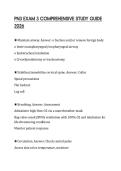 PN3 EXAM 3 COMPREHENSIVE STUDY GUIDE 2026