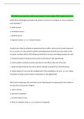 MBC FINAL Exam Questions with Correct Answers&vert; Latest Update 100&percnt; Verified