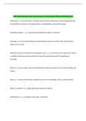 MBC Study Questions with Correct Answers&vert; Latest Update