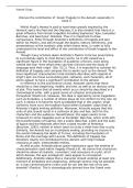 ESSAY&colon; discuss the contribution of Greek tragedy to the Aeneid 