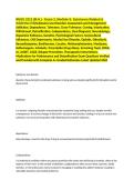 RNSG 2213 &lpar;M&period;H&period;&rpar; - Exam 3&comma; Modlule 8&colon; Substance Related & Addictive DX&vert;Substance Use Disorders Assessment and Management&colon; Addiction&comma; Dependence&comma; Tolerance&comma; Cross-Tolerance&comma; Craving&comma; Intoxication&comma; Withdrawal&comma; Detoxification&comma; Codependency&comma; Dual Diagnosis&comma; N