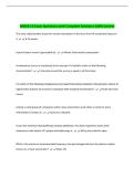 MDCB 13 Exam Questions with Complete Solutions
