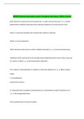 MDCB Review Questions with Complete Solutions