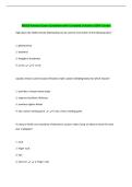 MDCB Previous Exam Questions with Complete Solutions 