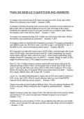 FNAN 522 MODULE 3 QUESTIONS AND ANSWERS
