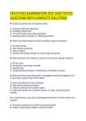CPA ETHICS EXAMINATION TEST 2026 TESTED QUESTIONS WITH COMPLETE SOLUTIONS