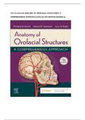 Test bank for Anatomy of Orofacial Structures A Comprehensive Approach &lpar;Evolve&rpar; 9th Edition graded A&plus;