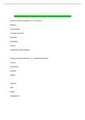 MVU Nurs 623 Exam 2&vert; Questions and Answers&vert; New Update