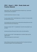 FPCC &ndash; Exam 3 &ndash; 2026 &ndash; Study Guide and Practice Material