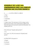 WONDERLIC TEST LATEST 2026 COMPREHENSIVE SCRIPT 2026 COMPLETE QUESTIONS 