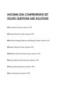 IAHCSMM 2026 COMPREHENSIVE SET SOLVED QUESTIONS AND SOLUTIONS