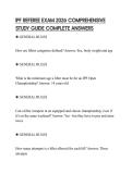 IPF REFEREE EXAM 2026 COMPREHENSIVE STUDY GUIDE COMPLETE ANSWERS