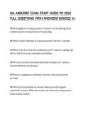 ISA ARBORIST EXAM STUDY GUIDE 191 2026 FULL QUESTIONS WITH ANSWERS GRADED A&plus;