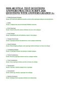 ISDS 402 FINAL TEST QUESTIONS ANSWERS PRACTICE SCRIPT 2026 QUESTIONS WITH ANSWERS GRADED A&plus;