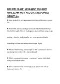 ISDS 1100 EXAM 1 MODULES 1 TO 3 2026 FINAL EXAM PACK ACCURATE RESPONSES GRADED A&plus;