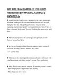 ISDS 1100 EXAM 1 MODULES 1 TO 3 2026 PREMIUM REVIEW MATERIAL COMPLETE ANSWERS A&plus;